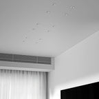 Mini LED Spotlight Arc-Shaped Embedded Deep Anti-Glare Light 4 PCS