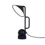 Black Metal Desk Lamp Creative LED Industrial Style Black Study Lamp