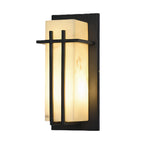 Black Wall Lights Outdoor Waterproof Fake Marble Lamp