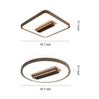Bladeless Ceiling Fan with LED Light Quiet Minimalist Ceiling Fan