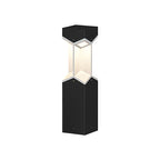Bollard Landscape Lights Minimalist Black Weatherproof Outdoor Light