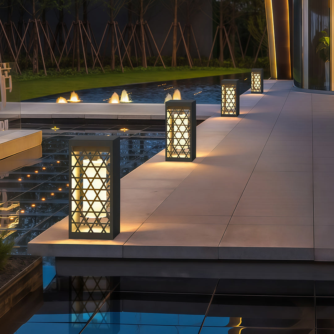 Bollard Landscape Lighting Waterproof Ambience Lamp
