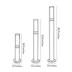 Modern Bollard Lighting Minimalist Acrylic Waterproof Light