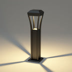 Modern Bollard Lights Geometric Outdoor Waterproof Landscape Light