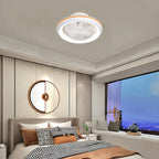Modern Ceiling Fan with Lights Remote 3-Color Dimmable LED Ceiling Fan