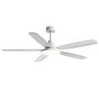 Ceiling Fans with 5 Lights Nordic Style Chandelier Look Fan Lamp
