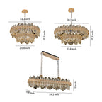 Chandelier Lamps Crystal Modern Luxury Ceiling Light
