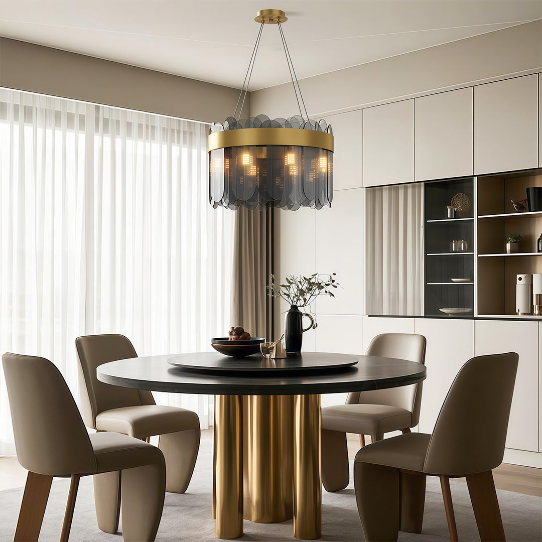 Modern Traditional Chandeliers Luxury Glass Ceiling Light