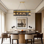 Modern Traditional Chandeliers Luxury Glass Ceiling Light