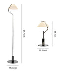 Floor Metal Lamp Elegant Chrome Acrylic Luxury LED Standing Lamp