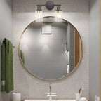 Industrial Plug-In Glass Wall Sconce Creative Bathroom & Bedroom Vanity Lighting