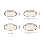Modern Crystal Flush Mount Lighting Luxury Minimalist Lamp
