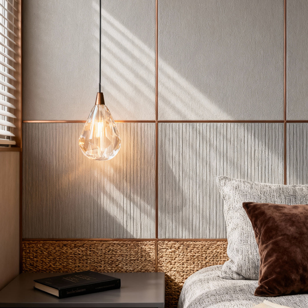 Modern Crystal Pendant Lighting Minimalist Luxury Ceiling Light