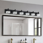 Crystal Bathroom Vanity Light Modern Luxury Iron Lamp