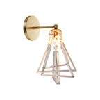Crystal Wall Lights Modern Luxury Solid Copper Lamp
