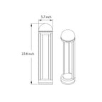 Outdoor Garden Bollard Lights Modern Art Yard Lights