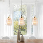 Clear Glass Pendant Lights Nordic Minimalist Brass Ceiling Light