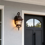Outdoor Patio Wall Light Waterproof Courtyard Creative Wall Lamp