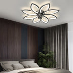 Ceiling Fans with Fancy Lights Modern Floral Light
