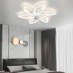Ceiling Fans with Fancy Lights Modern Floral Light