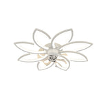 Ceiling Fans with Fancy Lights Modern Floral Light