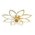 Ceiling Fans with Fancy Lights Modern Floral Light