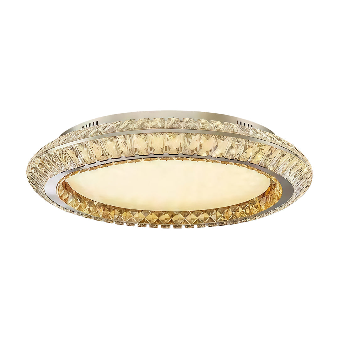 Flush Mount Crystal Ceiling Lights Luxury Eye-Protecting Lamp