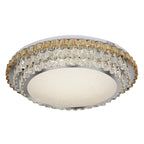 Modern Flush Mount Lights Crystal Eye-Protecting Light