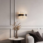 Modern Glass Wall Lights Solid Copper Minimalist Lamp
