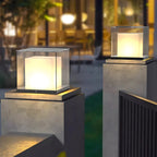 Gate Pillar Lights Waterproof Square Outdoor Minimalist Light