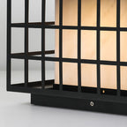 Modern Gate Pillar Lights Outdoor Waterproof Metal Lamp
