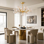Modern Glass Globe Chandelier Full Sky Star Ceiling Light