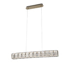 Modern Gold Pendant Light Minimalist Luxury Linear Ceiling Lights
