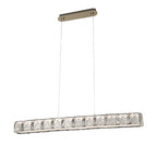 Modern Gold Pendant Light Minimalist Luxury Linear Ceiling Lights