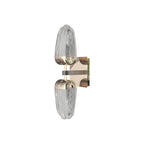 Gold Wall Light Simple LED White Acrylic Symmetry Lamp