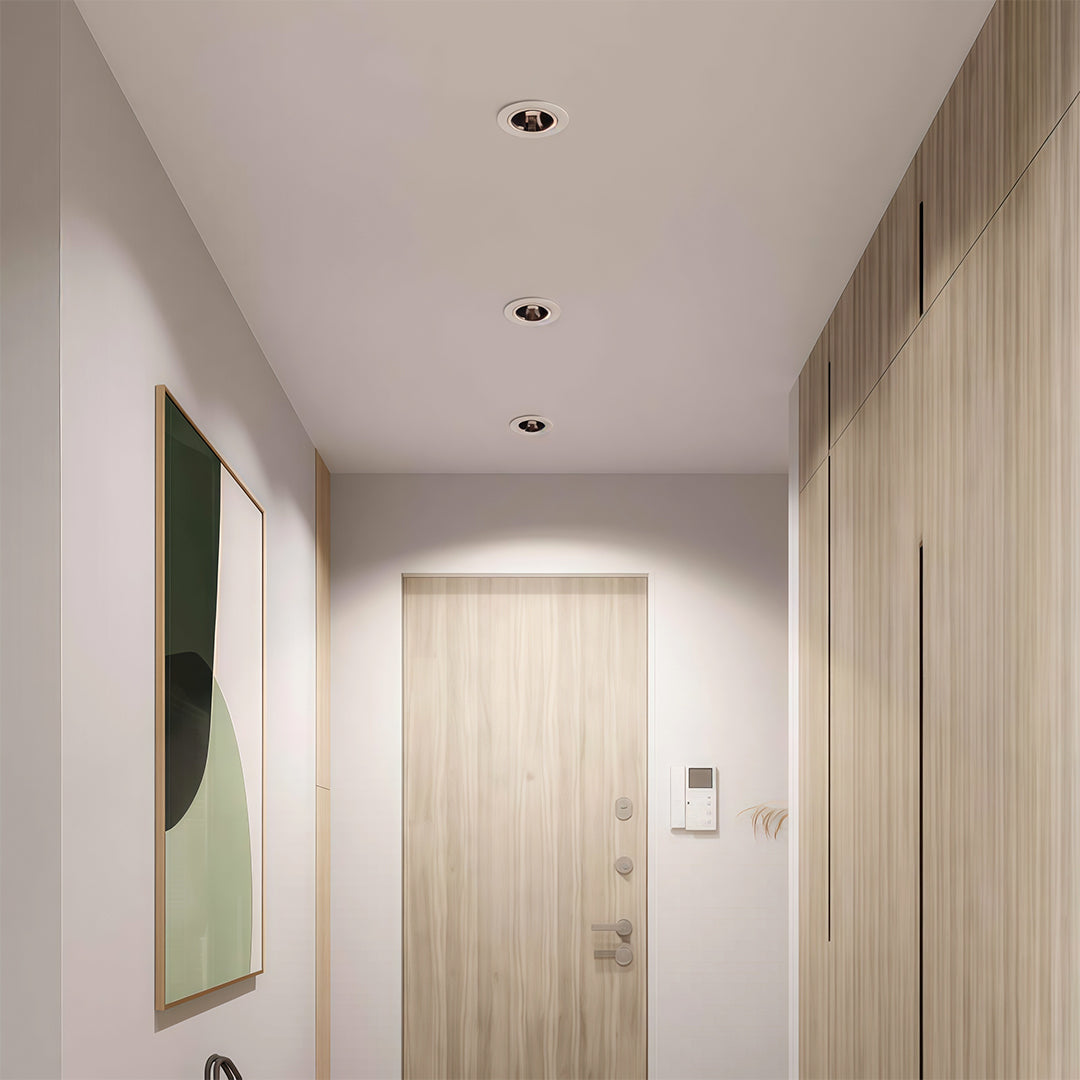 Square Recessed Downlight LED Aluminum Eye Protection Light