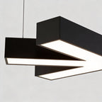 Modern Industrial Chandelier LED Metal Unique Ceiling Light