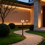 LED Fence Post Lights Outdoor Garden Decorative Waterproof Lamp