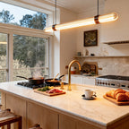 Modern Linear Suspension Lighting Italian Luxury Ceiling Light