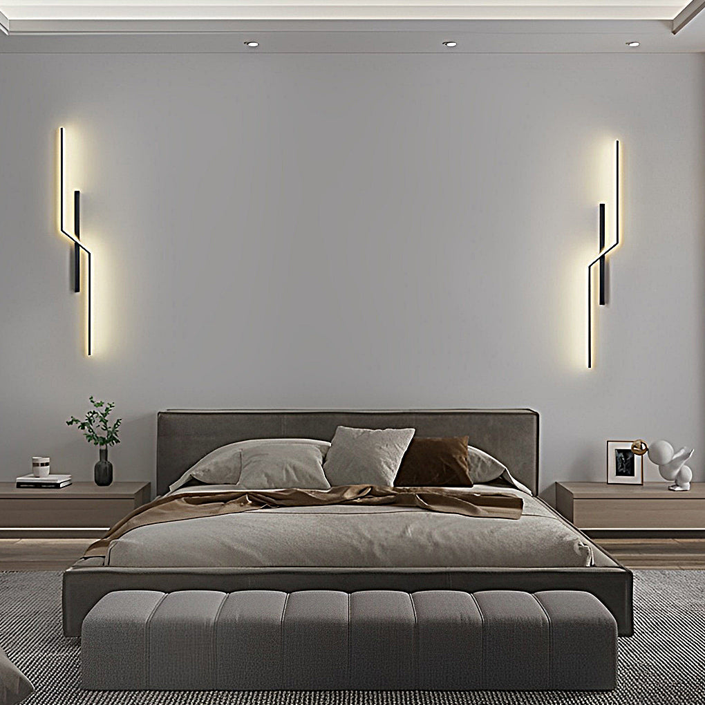 Modern Linear Wall Sconce Sleek Minimalist LED Decorative Wall Light