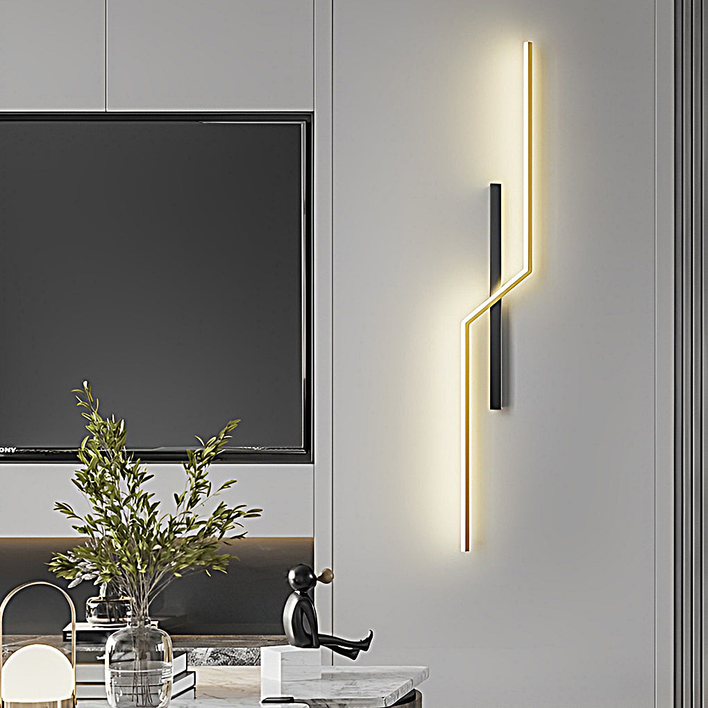 Modern Linear Wall Sconce Sleek Minimalist LED Decorative Wall Light