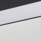 Long Rectangular Chandelier Modern Minimalist LED Ceiling Light