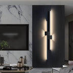 Modern Iron LED Linear Lights Horizontal & Vertical Wall Mounted Light