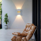 Modern Minimalist Outdoor LED Waterproof Wall Light for Villa Balcony Aisle Lighting