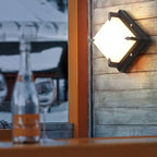 Modern Minimalist Outdoor Waterproof LED Wall Light for Patio Balcony Garden