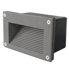 Modern Minimalist Waterproof Embedded Step Lights Wall Decorative Lamp for Outdoor Stairway