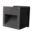 Modern Minimalist Waterproof Embedded Step Lights Wall Decorative Lamp for Outdoor Stairway