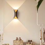 Up down Lighting Wall Lights Modern Curved LED Waterproof Light