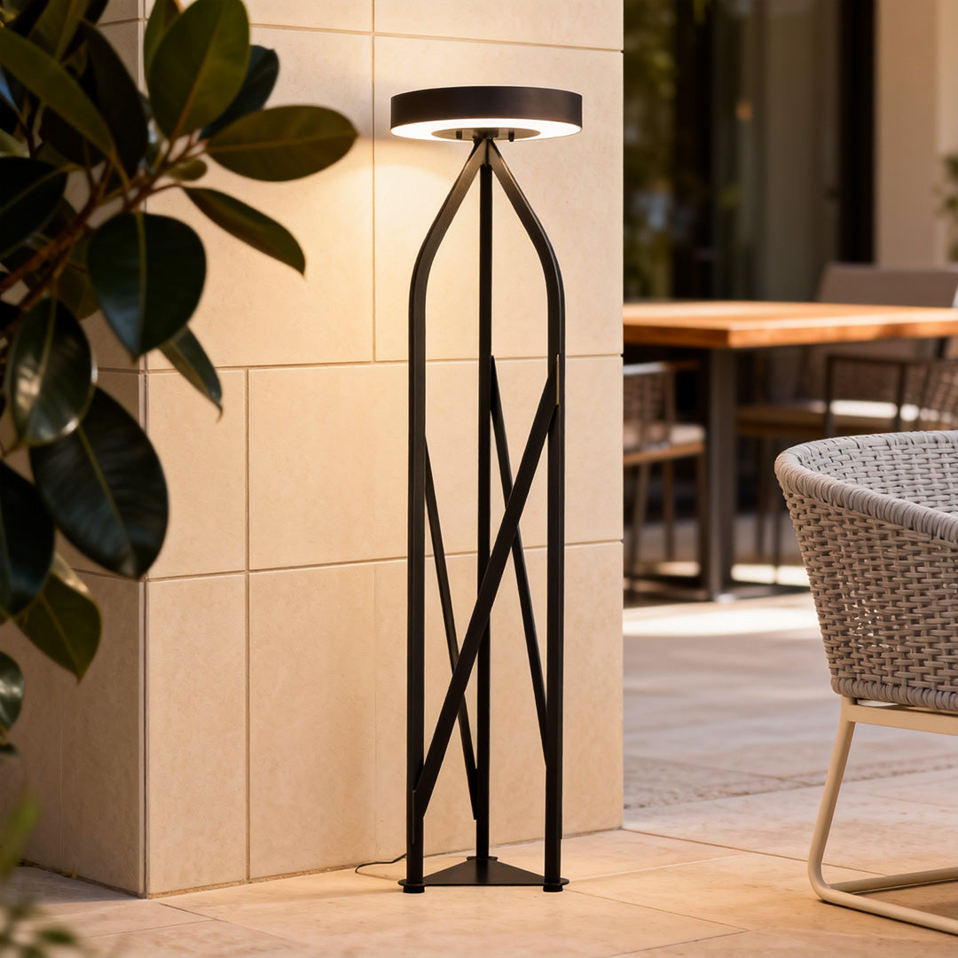 Outdoor Patio Floor Lamps LED Vintage Landscape Minimalist Lamp