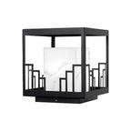 Outdoor Pillar Light Minimalist Waterproof Metal Light